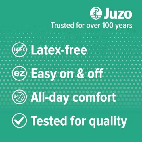 Juzo Basic 4411 Pantyhose Compression 20-30 mmHg Open Toe, Short | Support for Achy Legs & Swelling thumbnail 7