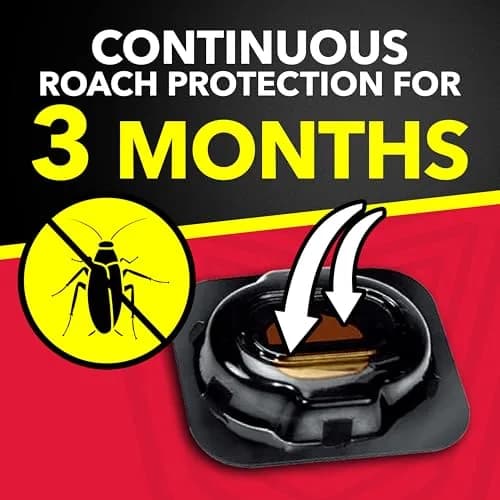 Raid Double Control Small Roach Baits Plus Egg Stopper (12 Count (Pack of 6)) | Breaks Roach Reproduction, Long-Lasting Control thumbnail 2