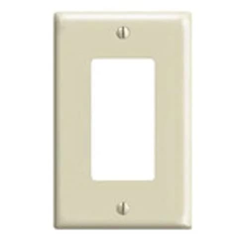 Leviton 1-Gang Decora/GFCI Midway Wallplate Light Almond (20-Pack) | Protects Devices & Hides Irregularities thumbnail 1