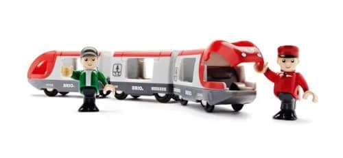 BRIO World 33505 Travel Train Set - 5 Piece Wooden Toy Set for Toddlers | Compatible with All BRIO Railway Toys thumbnail 3