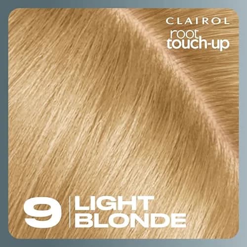 Clairol Root Touch Up Permanent Hair Dye 9 Light Blonde (2.2 Fl Oz / 65ml) | 100% Gray Coverage thumbnail 9