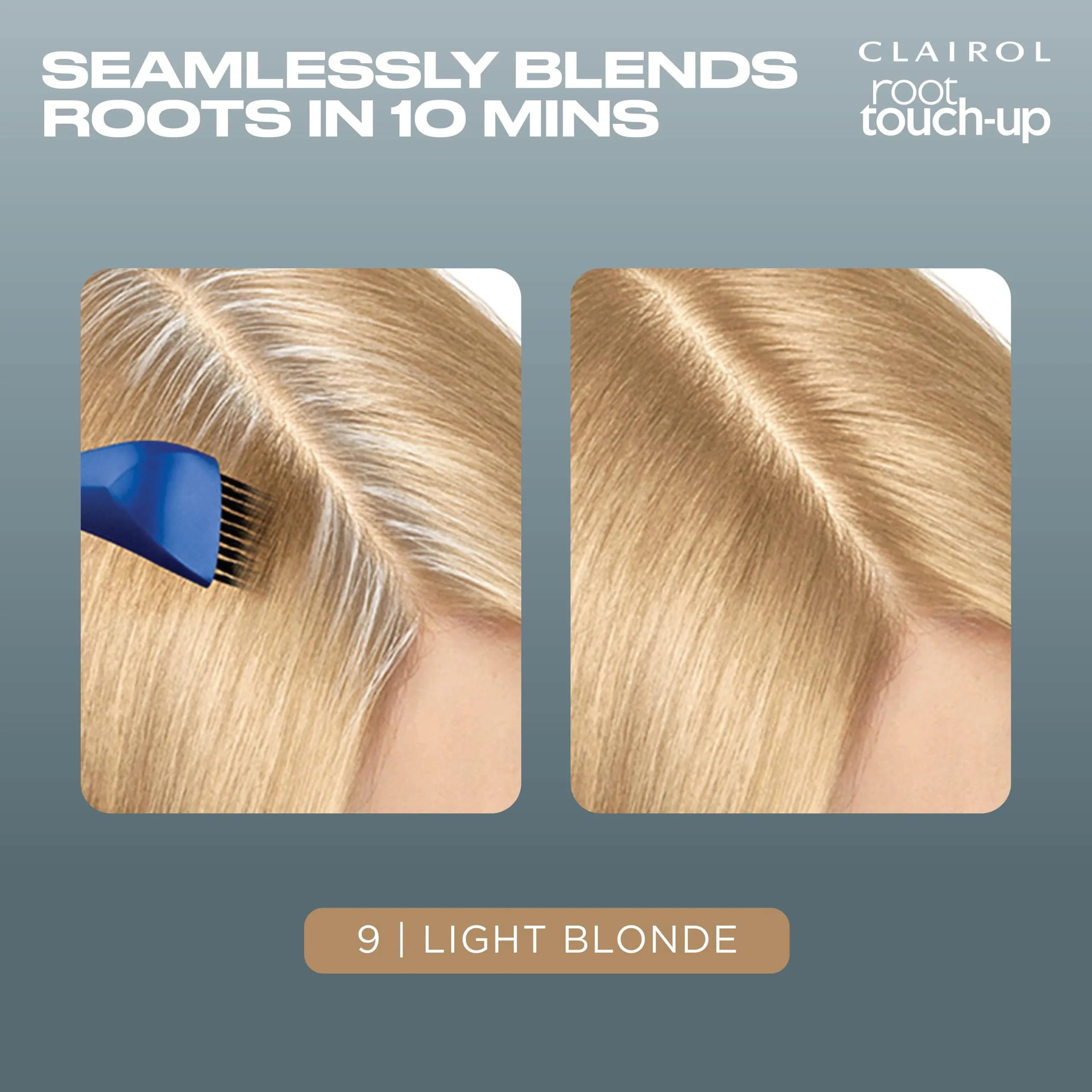 Clairol Root Touch Up Permanent Hair Dye 9 Light Blonde (2.2 Fl Oz / 65ml) | 100% Gray Coverage - view 3