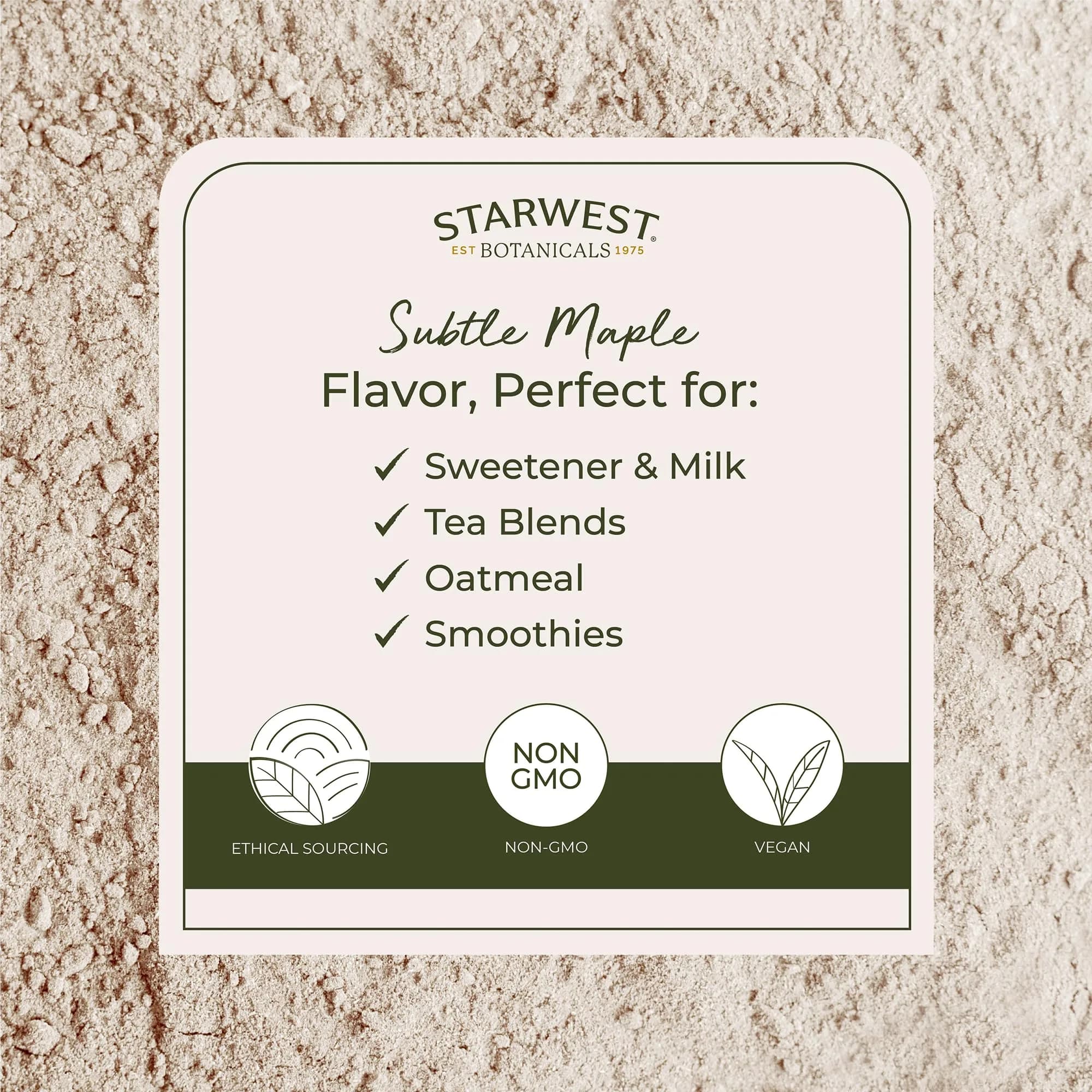 Starwest Botanicals Organic Slippery Elm Bark Powder 454g (1 lb) | Traditional Herb for Tea & Recipes - view 3
