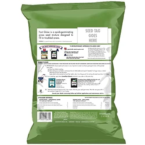 Jonathan Green Fast Grow Grass Seed - Cool Season Lawn Seed 6.8 kg (15 lb) | Quick Turf for Problem Areas thumbnail 2