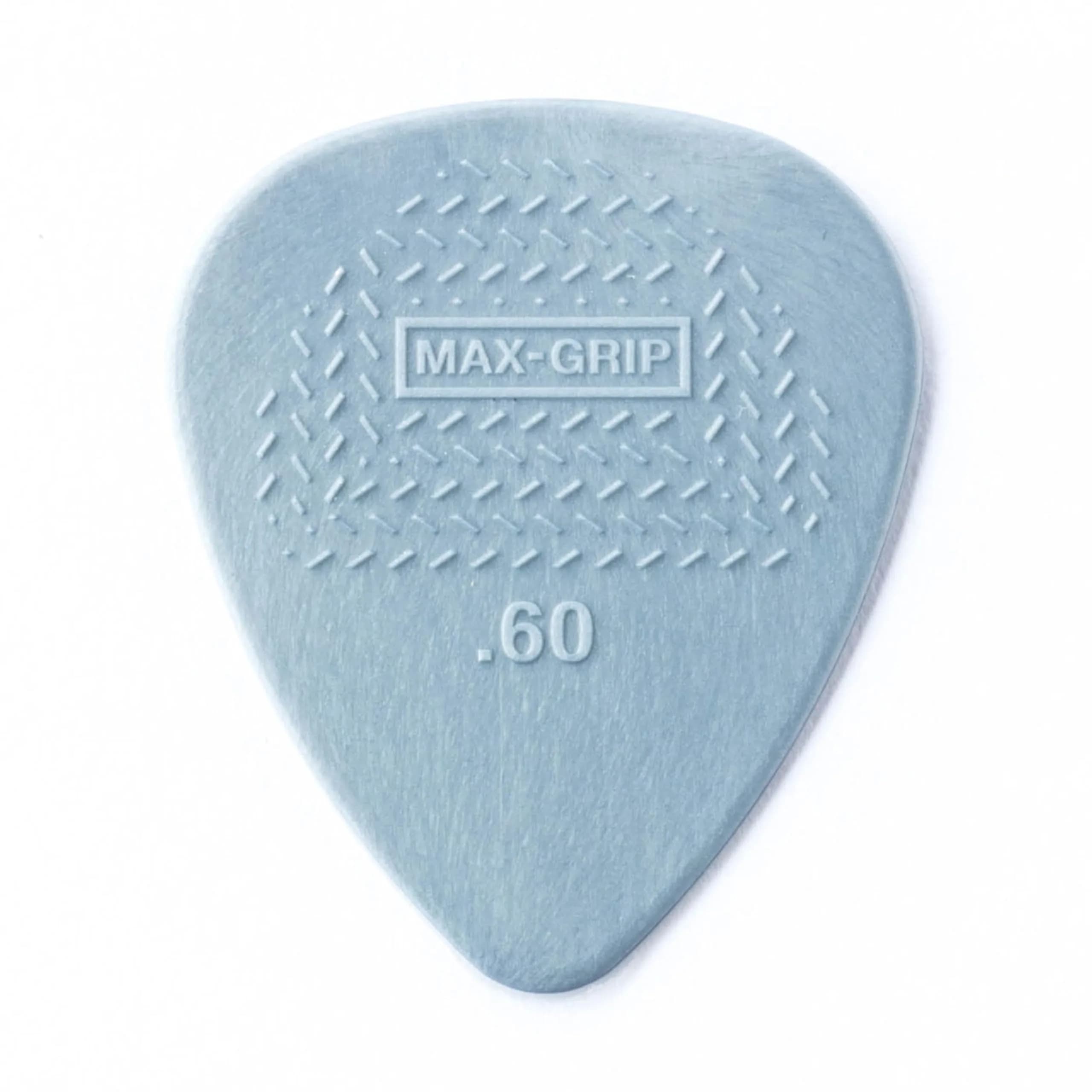 Jim Dunlop Max-Grip Nylon Standard Guitar Picks - Light Grey, .88mm (72 Pack) - view 3