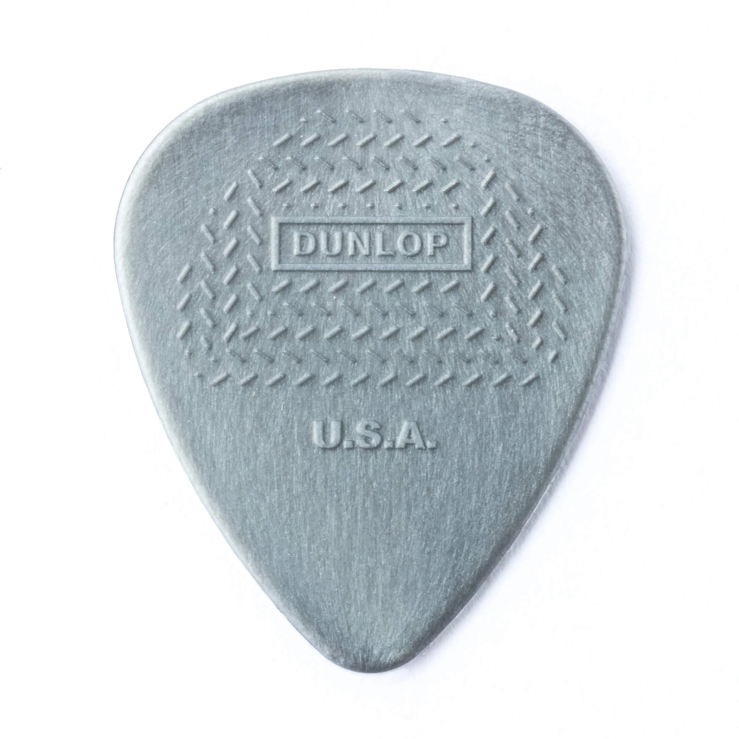 Jim Dunlop Max-Grip Nylon Standard Guitar Picks .73mm (12-Pack, Gray) | Grips for Speed & Strumming - view 2