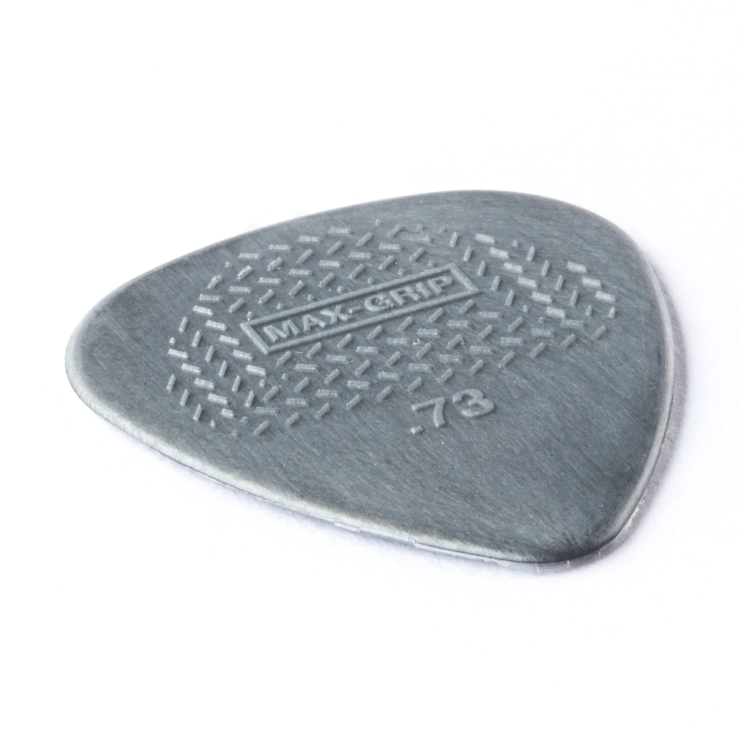 Jim Dunlop Max-Grip Nylon Standard Guitar Picks .73mm (12-Pack, Gray) | Grips for Speed & Strumming - view 3
