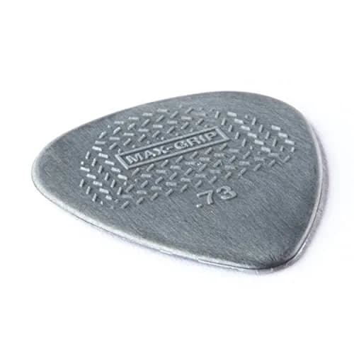 Jim Dunlop Max-Grip Nylon Standard Guitar Picks .73mm (12-Pack, Gray) | Grips for Speed & Strumming thumbnail 3