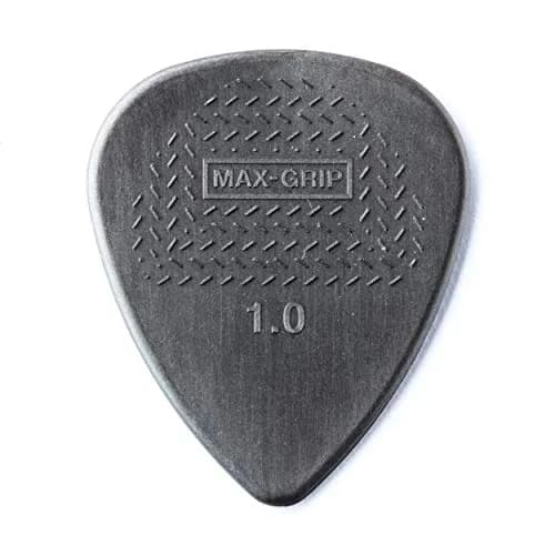 Jim Dunlop Max-Grip Nylon Standard Pick 1.0MM | Non-Slip, Precise, Industry Standard (70-120 chars) thumbnail 1