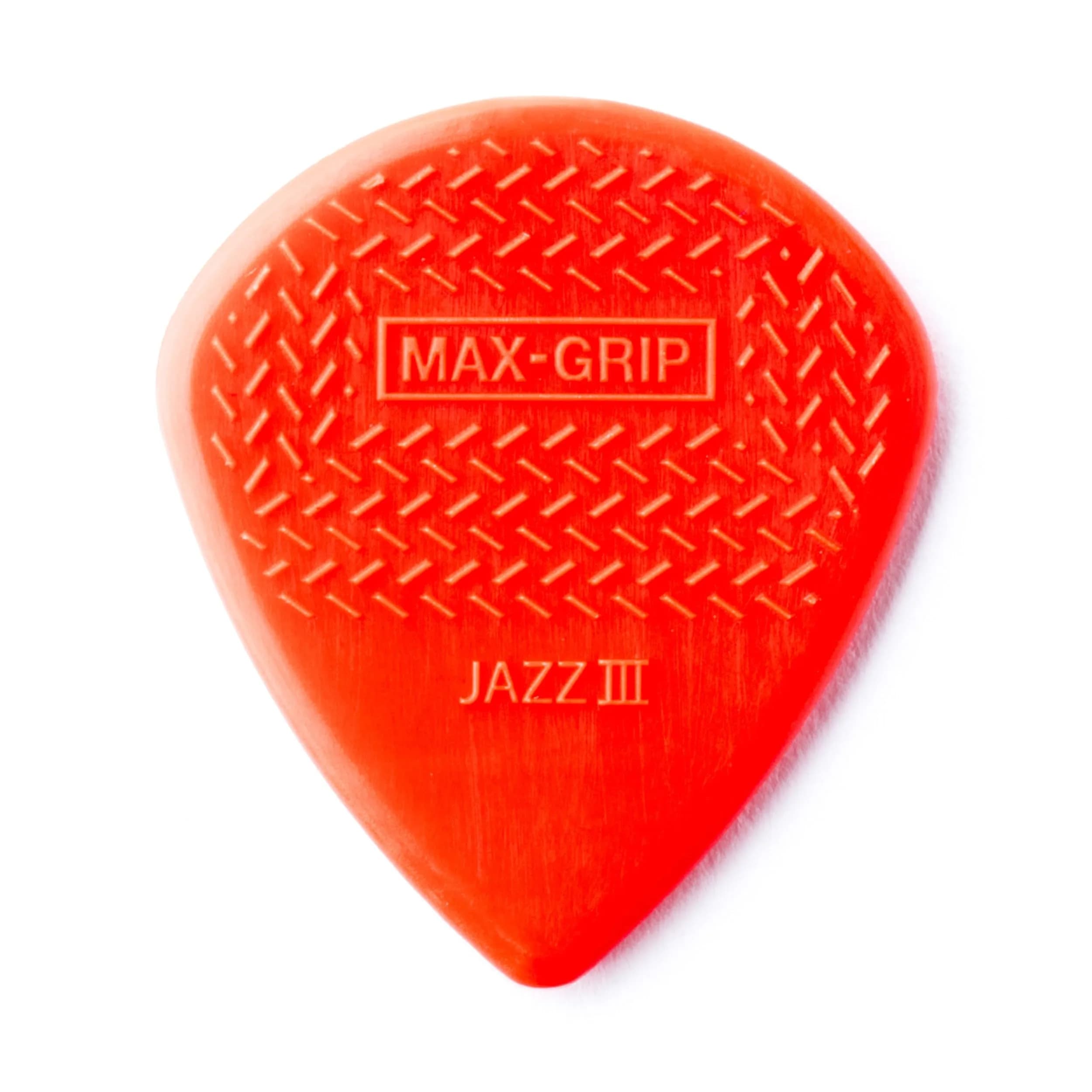 Jim Dunlop Max-Grip Jazz III Stiffo 1.38mm Guitar Picks - 24 Pack - main product image
