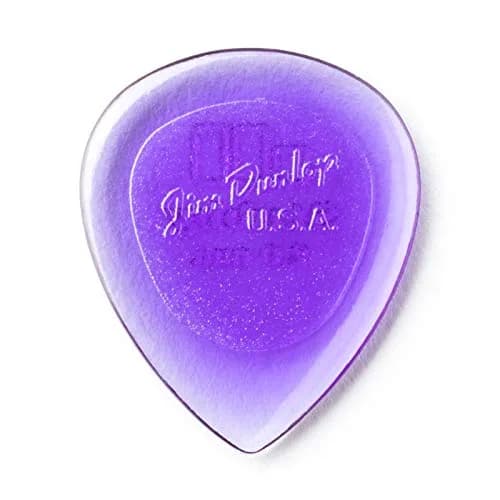 Jim Dunlop Stubby Jazz Guitar Picks 2.0mm - 6 Pack | Smooth Release for Fast Licks thumbnail 3