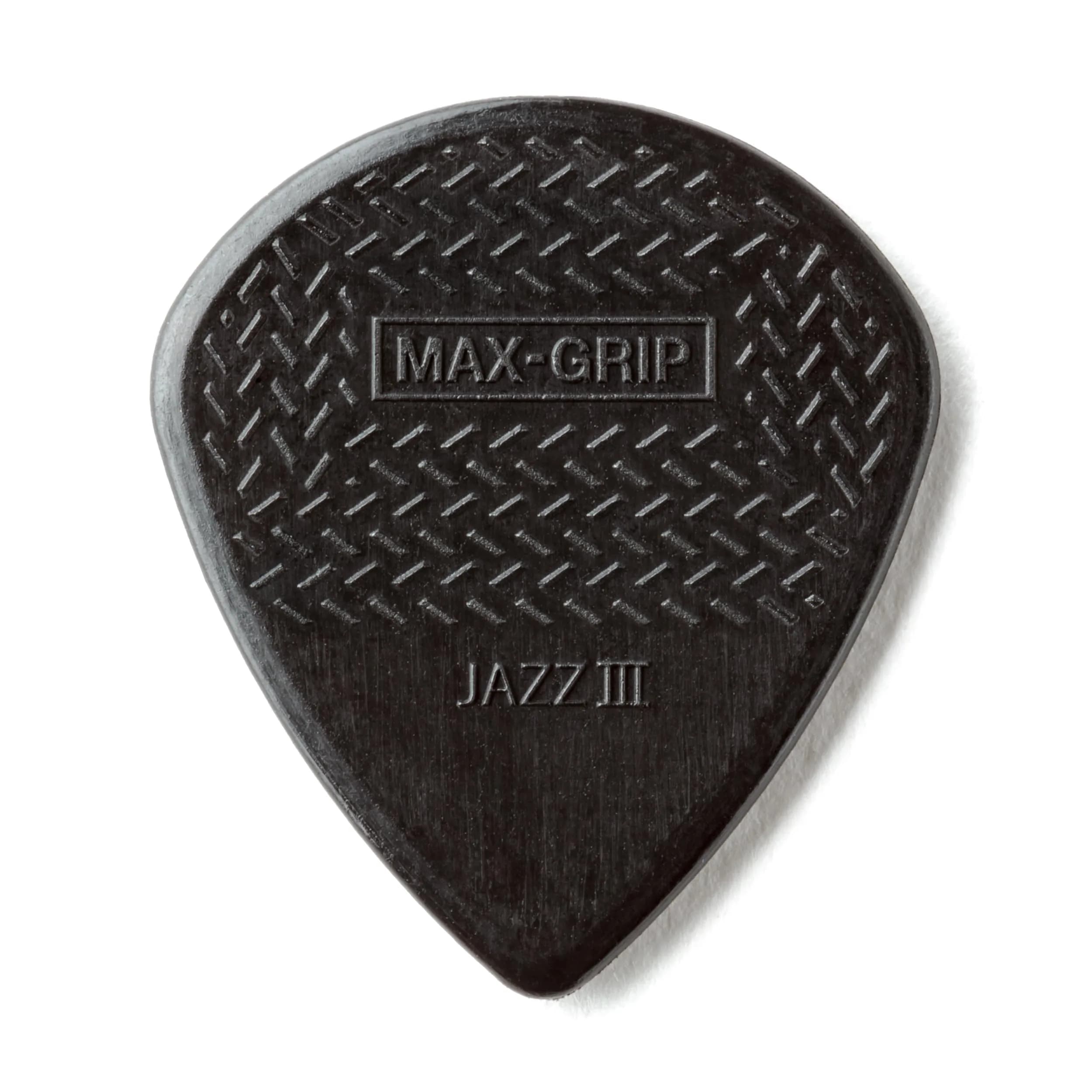 Jim Dunlop Max-Grip Jazz III Stiffo Picks 1.38mm - 24 Pack - main product image