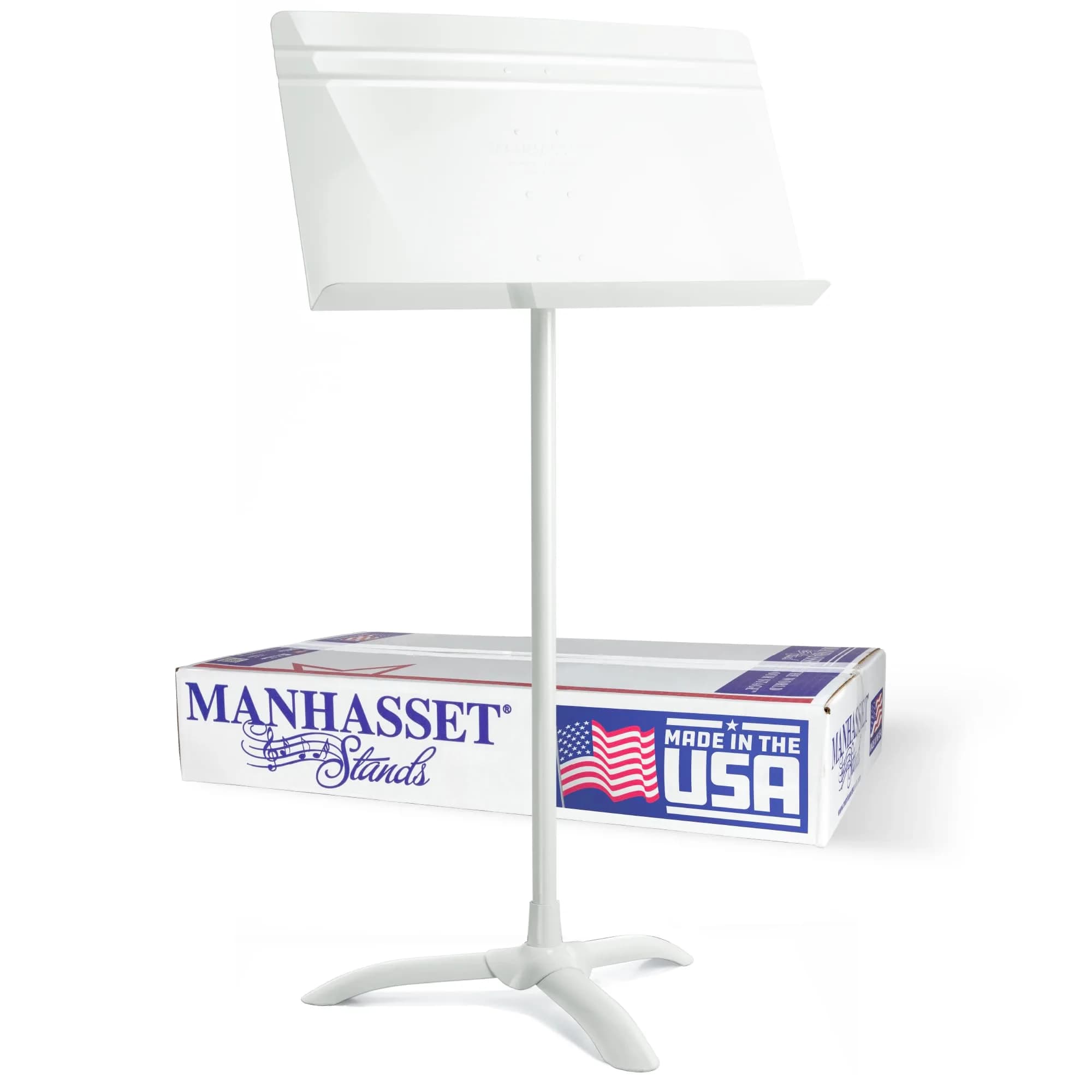 Manhasset Model 48 Symphony Music Stand for Sheet Music | Durable Aluminum, Adjustable Height, Vibrant Colors