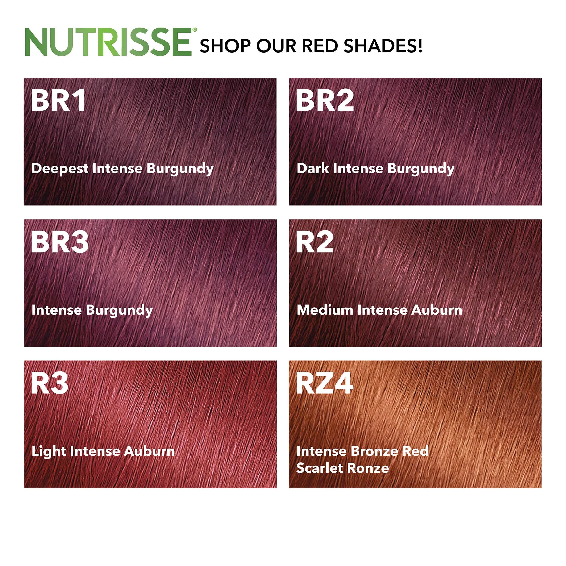 Garnier Nutrisse Ultra Color R3 Light Intense Auburn Hair Color Creme | Permanent Nourishing Formula - view 5
