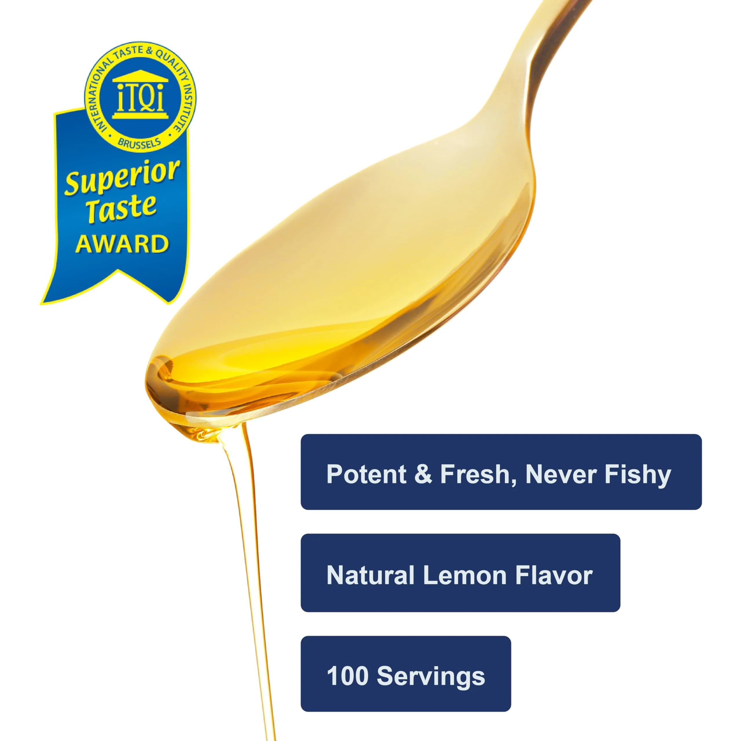 Carlson Cod Liver Oil Lemon 500 mL (16.9 Fl Oz) | 1100 mg Omega-3s, Heart & Brain Health - view 4