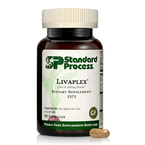 Standard Process Livaplex Liver Health Support Supplement 90 Capsules | Supports Digestion & Elimination thumbnail 1
