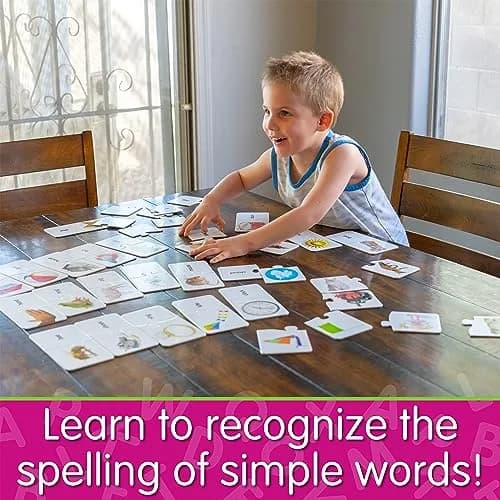 The Learning Journey Match It! First Words 30-Piece Puzzle Set | Educational Sight Words for Kids Ages 3+ thumbnail 4