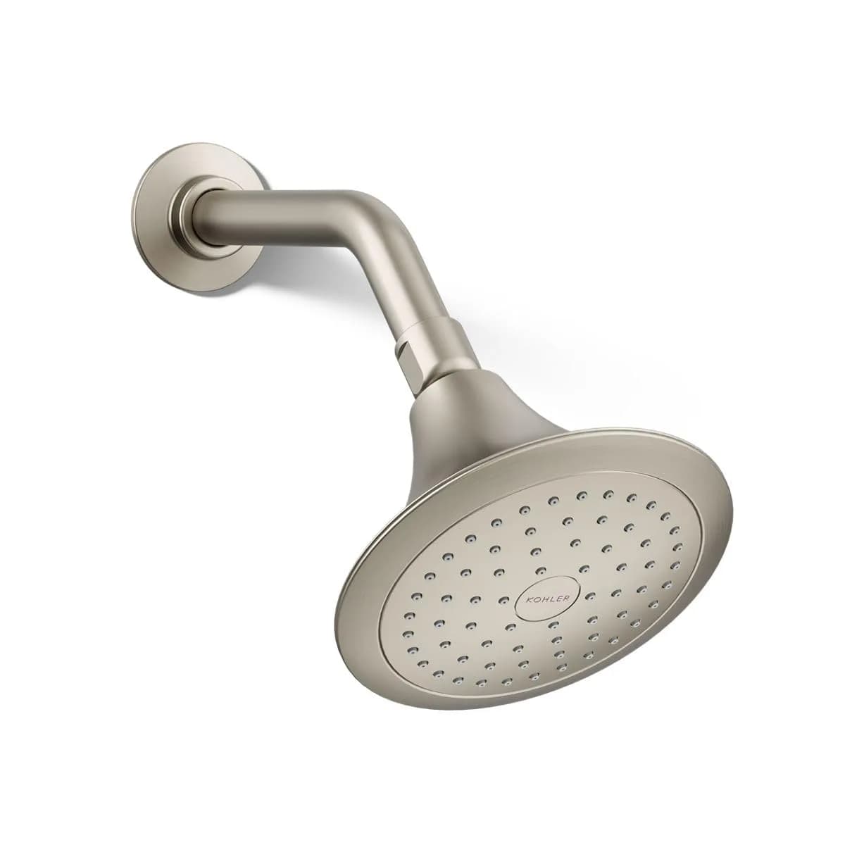 Kohler Forté Single-Function Showerhead 2.5 GPM | Corrosion Resistant Brushed Nickel