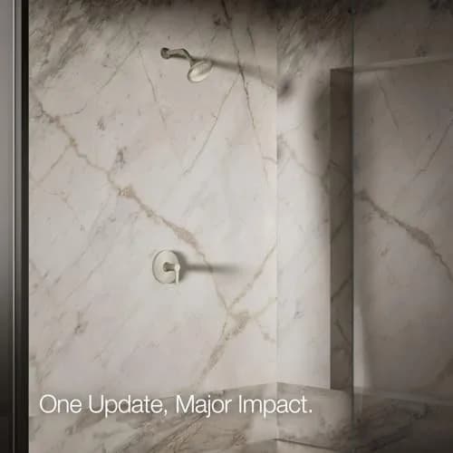 Kohler Forté Single-Function Showerhead 2.5 GPM | Corrosion Resistant Brushed Nickel thumbnail 7