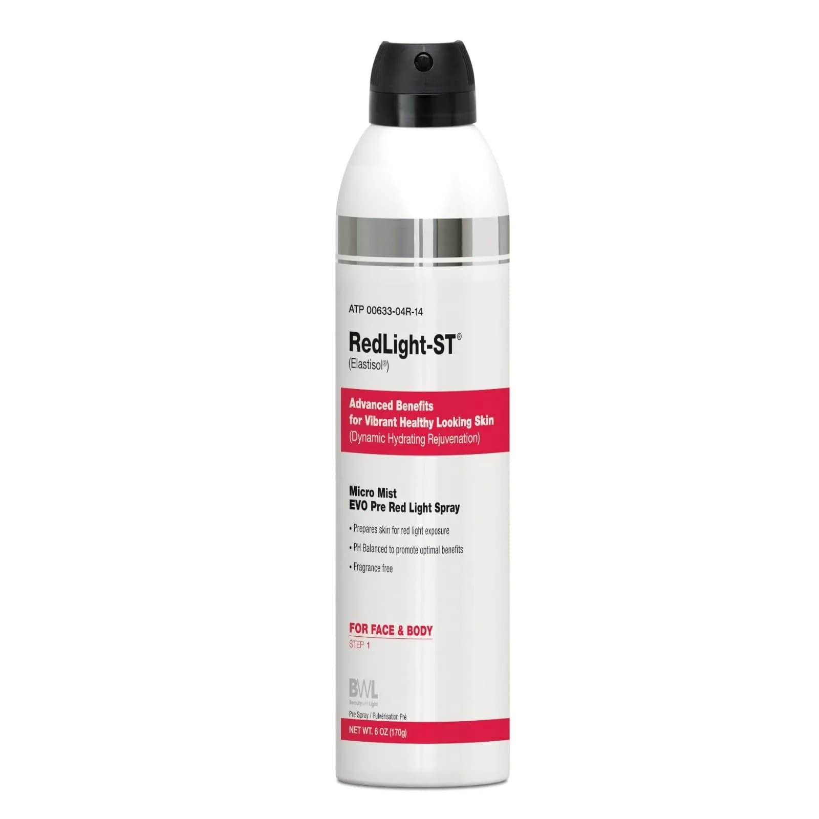 RedLight-ST Micro Mist EVO Pre Therapy Spray 178 ml (6.03 Fl Oz) | Skin Prep for Red Light Therapy — 6.03 Fl Oz