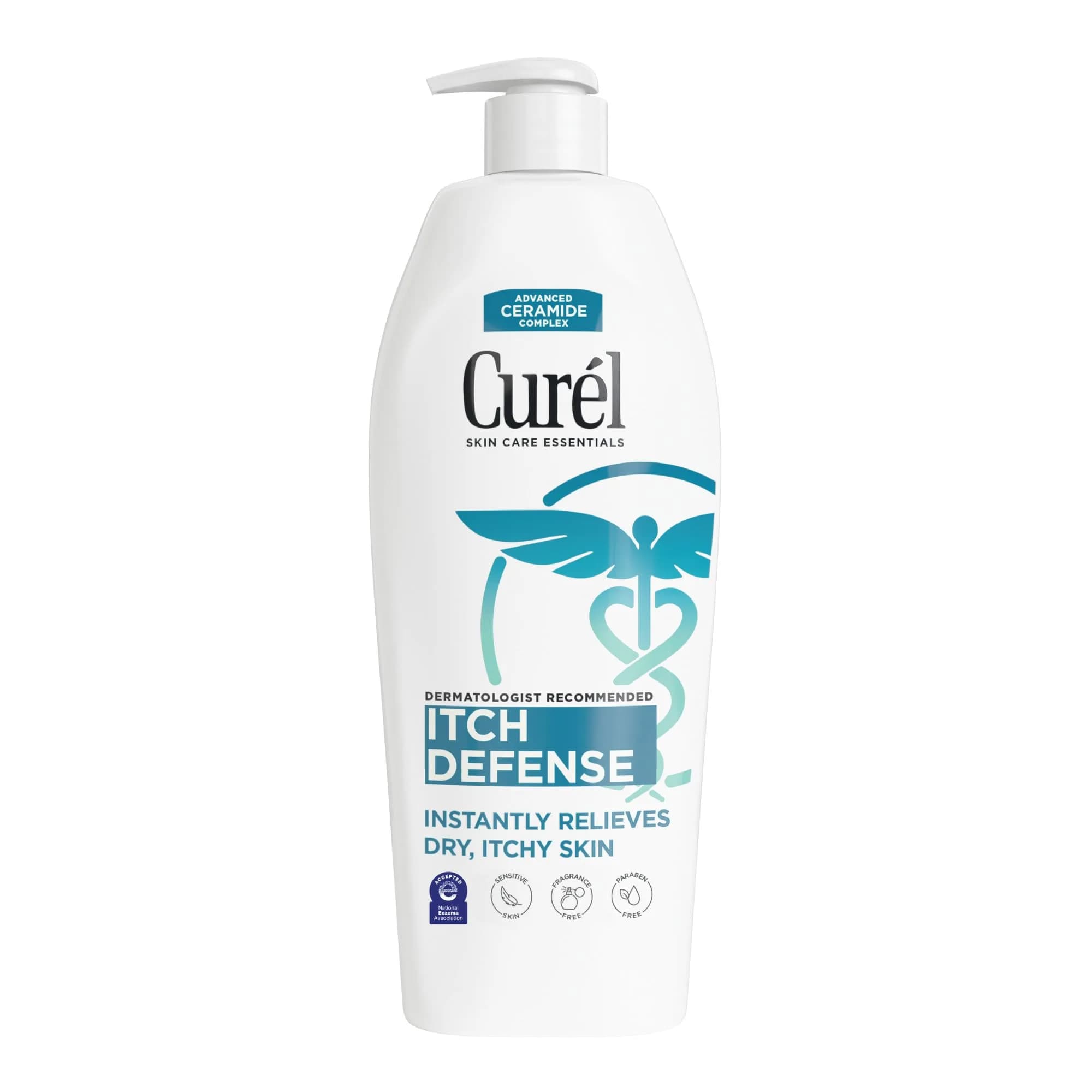 Curel Itch Defense Calming Body Lotion 385ml (13 Fl Oz) | National Eczema Association Seal Accepted - main product image
