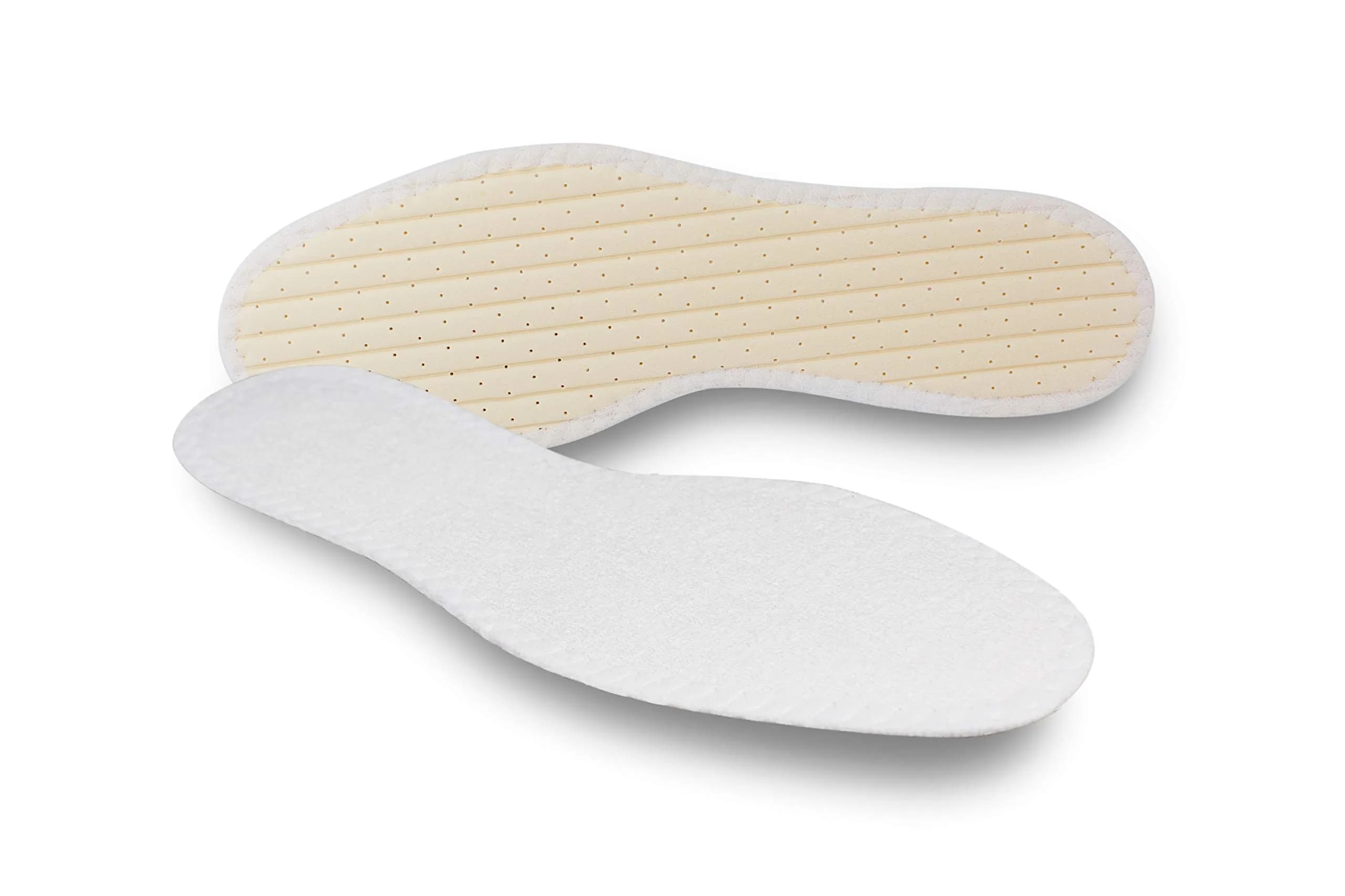 pedag Summer, Pure Terry Cotton Insoles | Absorbs Sweat & Controls Odor, Washable, US Men 15/ EU 48
