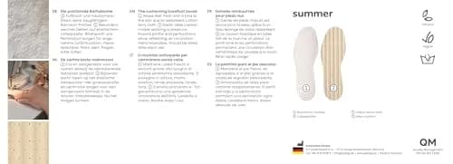 pedag Summer, Pure Terry Cotton Insoles | Absorbs Sweat & Controls Odor, Washable, US Men 15/ EU 48 thumbnail 6