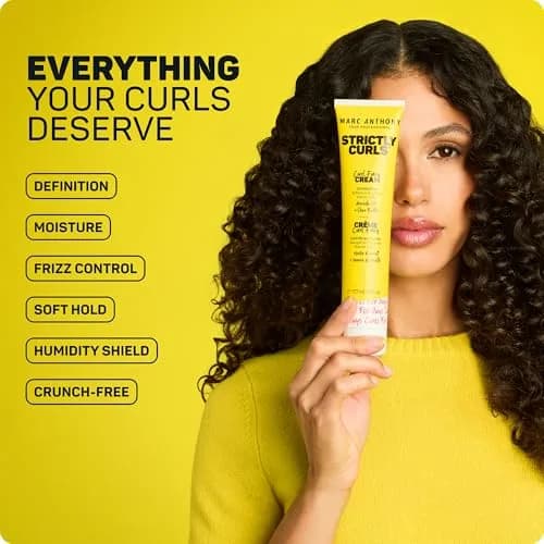 Marc Anthony Strictly Curls Envy, Curl Defining Cream for Curly & Wavy Hair | Moisture & Frizz Control (70-120 chars) thumbnail 2