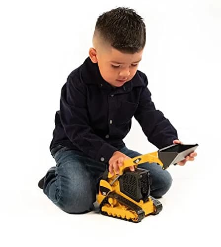 Bruder Construction Realistic CAT Compact Track Loader 15in (38cm) | Multi-Functional Toy for Kids 3+ thumbnail 7