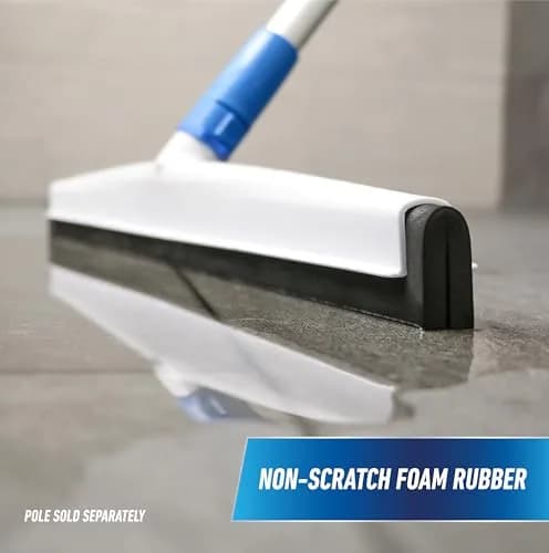 Unger AquaFlex 22" Floor Squeegee with Splash Guard | Acid-Resistant, Lightweight & Flexible for Demanding Cleaning Tasks thumbnail 7