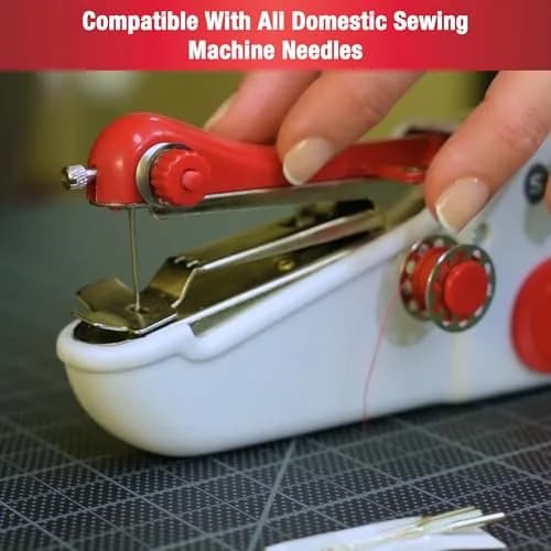 SINGER Stitch Sew Quick Portable Handheld Mending Machine | Lightweight & Cordless for Quick Repairs thumbnail 9