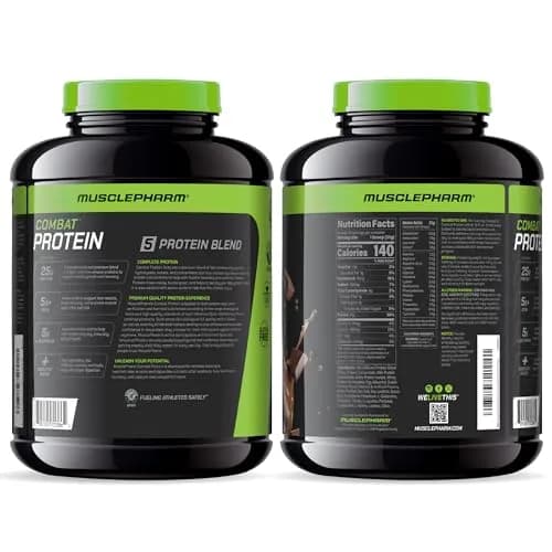 MusclePharm Combat Protein Powder, 4.2 lb | 25g Protein, Gluten Free, Chocolate Milk Flavor thumbnail 3