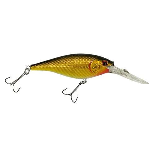 Berkley Flicker Shad 2" Black Gold | Realistic Topwater Lure for Bass (70-120 chars) thumbnail 1