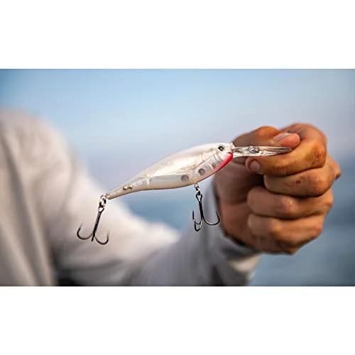 Berkley Flicker Shad Fishing Lure, Firetiger, 5/16 oz (8.8 g), 2 3/4in (7cm) | Realistic Crankbait with Fusion19 Hook thumbnail 5