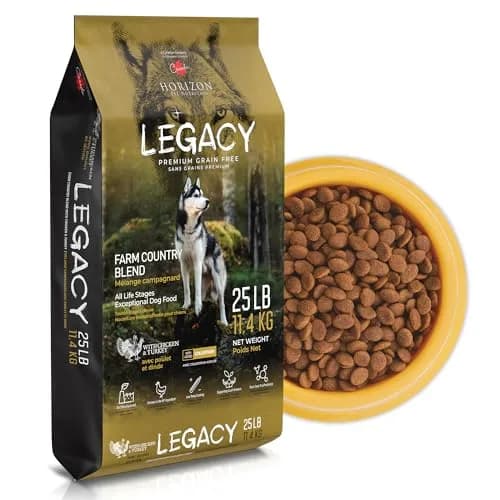 LEGACY High Protein Dog Food — Real Chicken & Turkey First Ingredient, Added Colostrum, Grain-Free, 25 lb | Supports Immunity & Digestion thumbnail 1