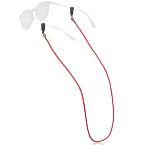 Chums Lens Leash Eyewear Retainer & Glasses Lanyard (Red) | Durable Polyester Cord for All Outdoor Activities thumbnail 1