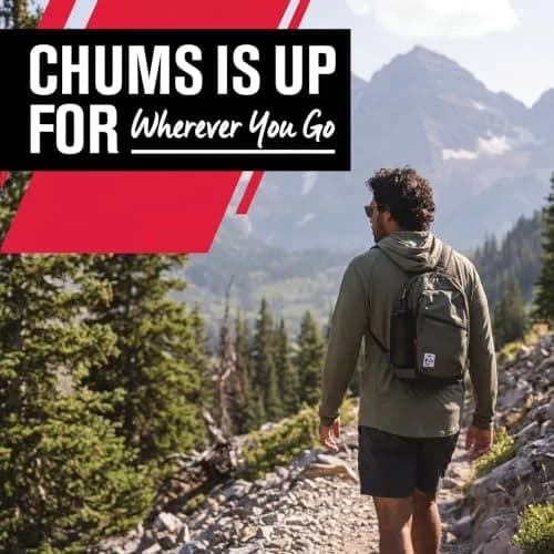 Chums Lens Leash Eyewear Retainer & Glasses Lanyard (Red) | Durable Polyester Cord for All Outdoor Activities thumbnail 6