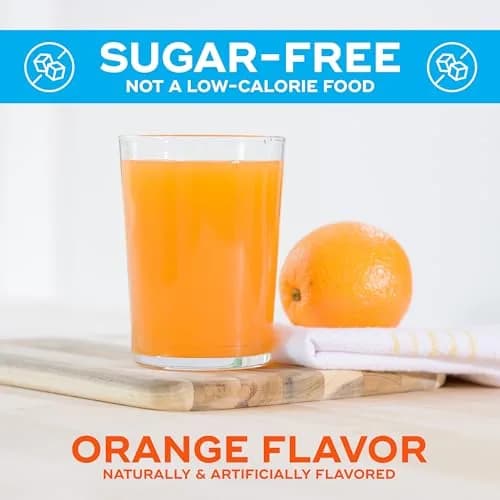 Metamucil Sugar-Free Orange Psyllium Husk Fiber Powder 180 Servings (180 tsp) | Supports Digestive Health & Heart Health thumbnail 4