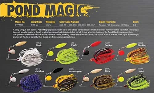 Booyah Pond Magic Small-Water Spinner | Fish-Catching Spinnerbait with Premium Components (70-120 chars) thumbnail 2