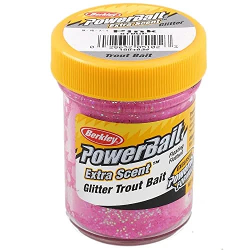 Berkley PowerBait Glitter Trout Bait Dough 1.75 oz (49.6 g) Chartreuse | Scent Dispersion Technology thumbnail 2