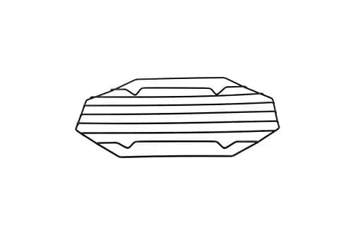 Fox Run Roasting/Cooling Rack, Non-Stick, 10-Inch | Oven Safe, Easy to Clean, Durable Steel thumbnail 3