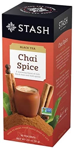 Stash Black Tea Chai Spice 180 Tea Bags | Premium Imported Blend with Warm Spices thumbnail 1