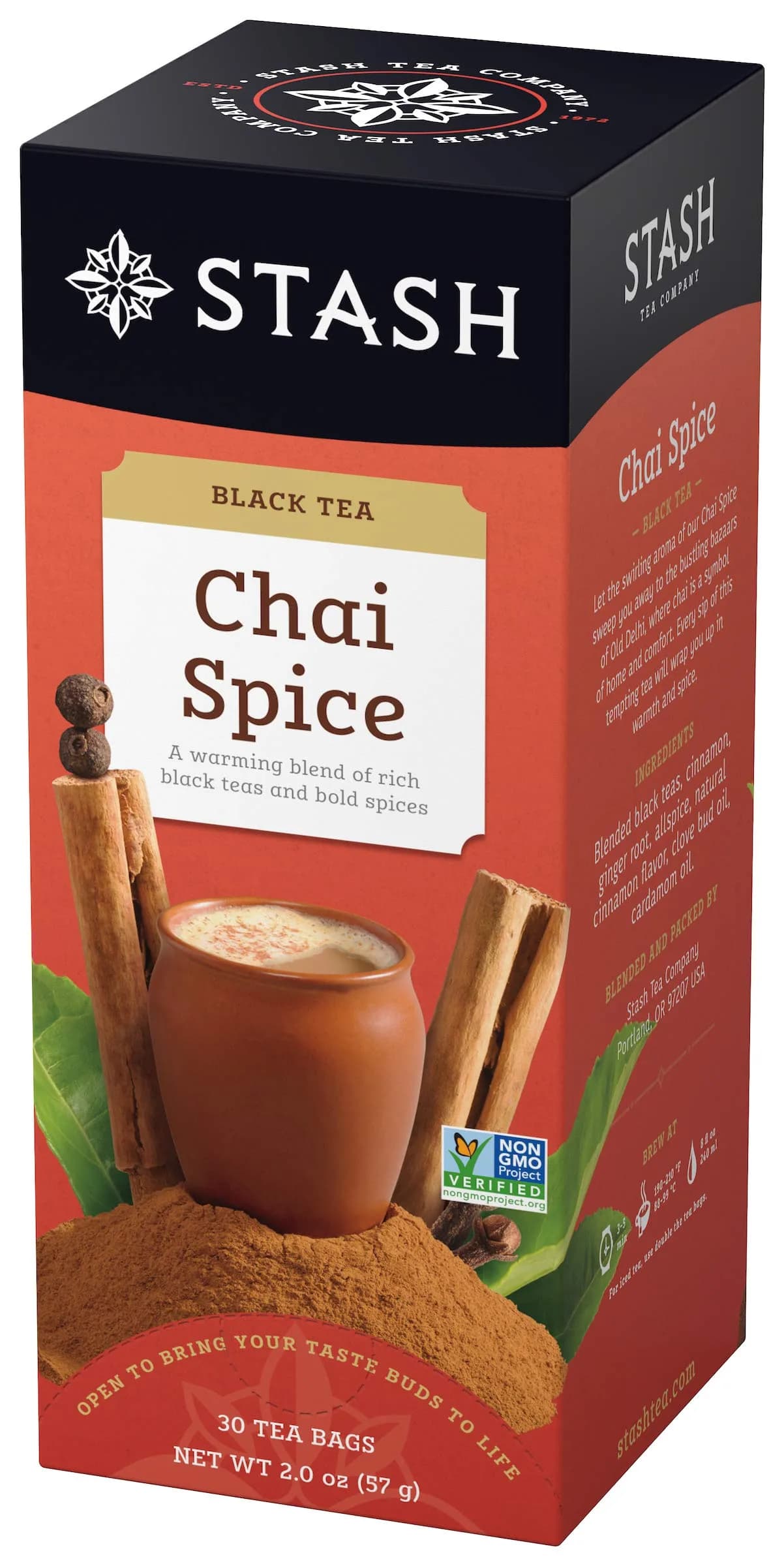 Stash Decaf Vanilla Chai Black Tea, 108 Bags | Rich, Decaffeinated & Cozy (70-120 chars)