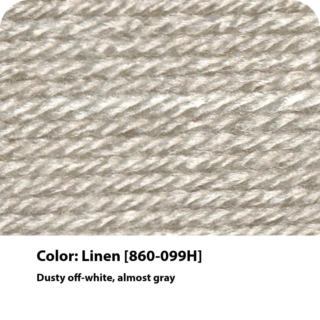 Lion Brand Yarn Vanna's Choice Yarn, Linen - 156 m (170 yd) | CYC #4 Medium - view 2