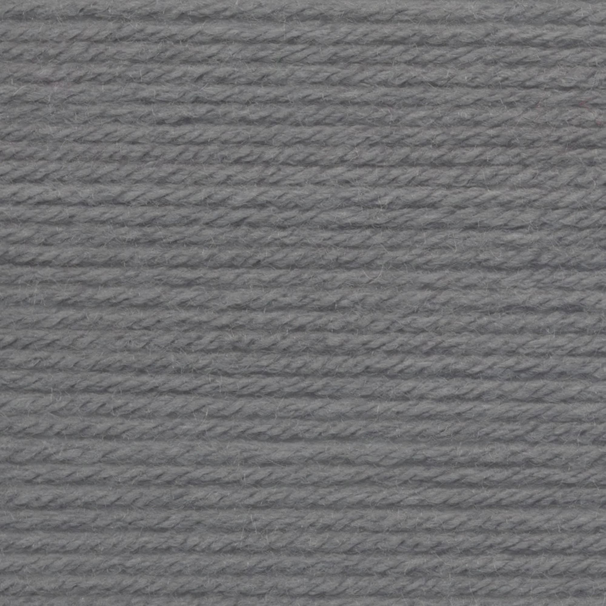Lion Brand Yarn Vanna's Choice Acrylic Yarn 156 m (170 yd) Silver Grey | CYC #4 Medium Weight - view 2