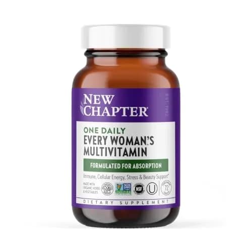 New Chapter Every Woman's One Daily Multivitamin, 72 Tablets | Whole-Food Fermented Nutrients for Women's Wellness thumbnail 1