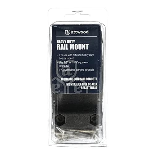 attwood Heavy-Duty Rail Mount | Secure Rod Holder for Rails 3/4-In. to 1 ¼ In. Wide thumbnail 7