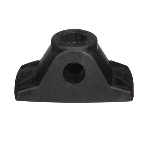 attwood Heavy-Duty Fishing Rod Holder Combo Mount Mounts on Top or Side of Gunwale Black | Secure Mounting thumbnail 1