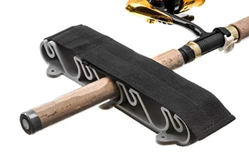attwood Vertical Mount Rod Holder | Holds 4-6 Rods, Gray Plastic, Marine-Grade (70-120 chars) thumbnail 2