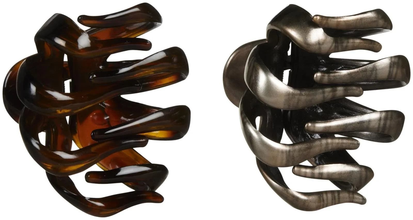 Conair CNR NS J/CLIP OCTOP 2PK (A) | Modern, Compact Hair Clips for All Hair Types